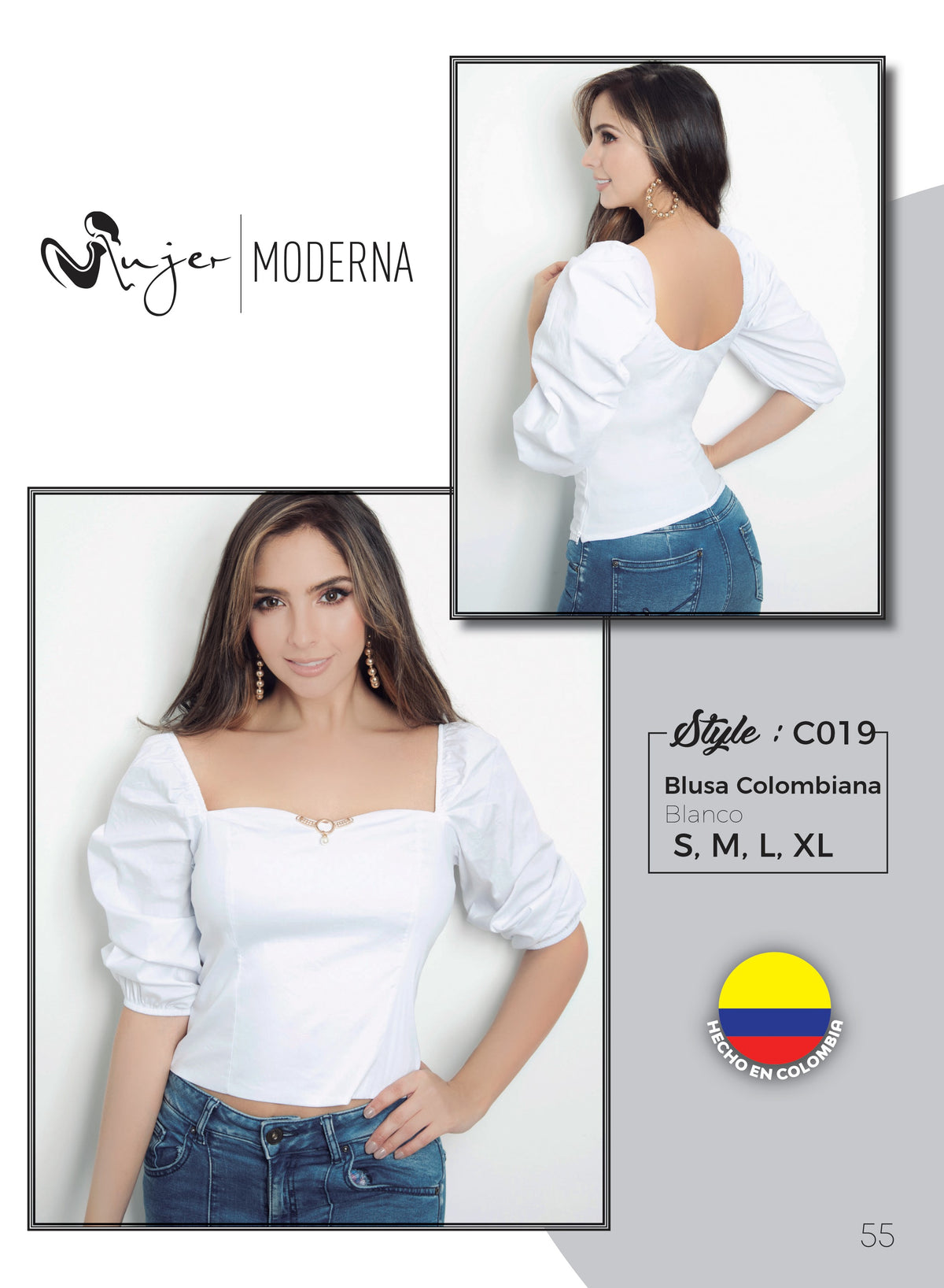 Blusas Mujer Moderna USA